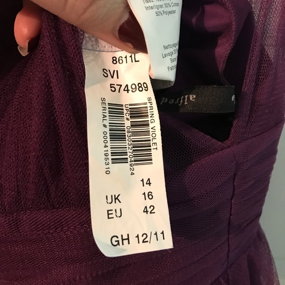 Alfred Angelo 8611 Dress in Spring Violet - Picture 2 of 6